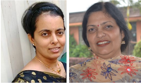 Sushama&#x20;Yermal&#x20;&#x28;left&#x29;,&#x20;Sarita&#x20;Kumar&#x20;&#x28;right&#x29;