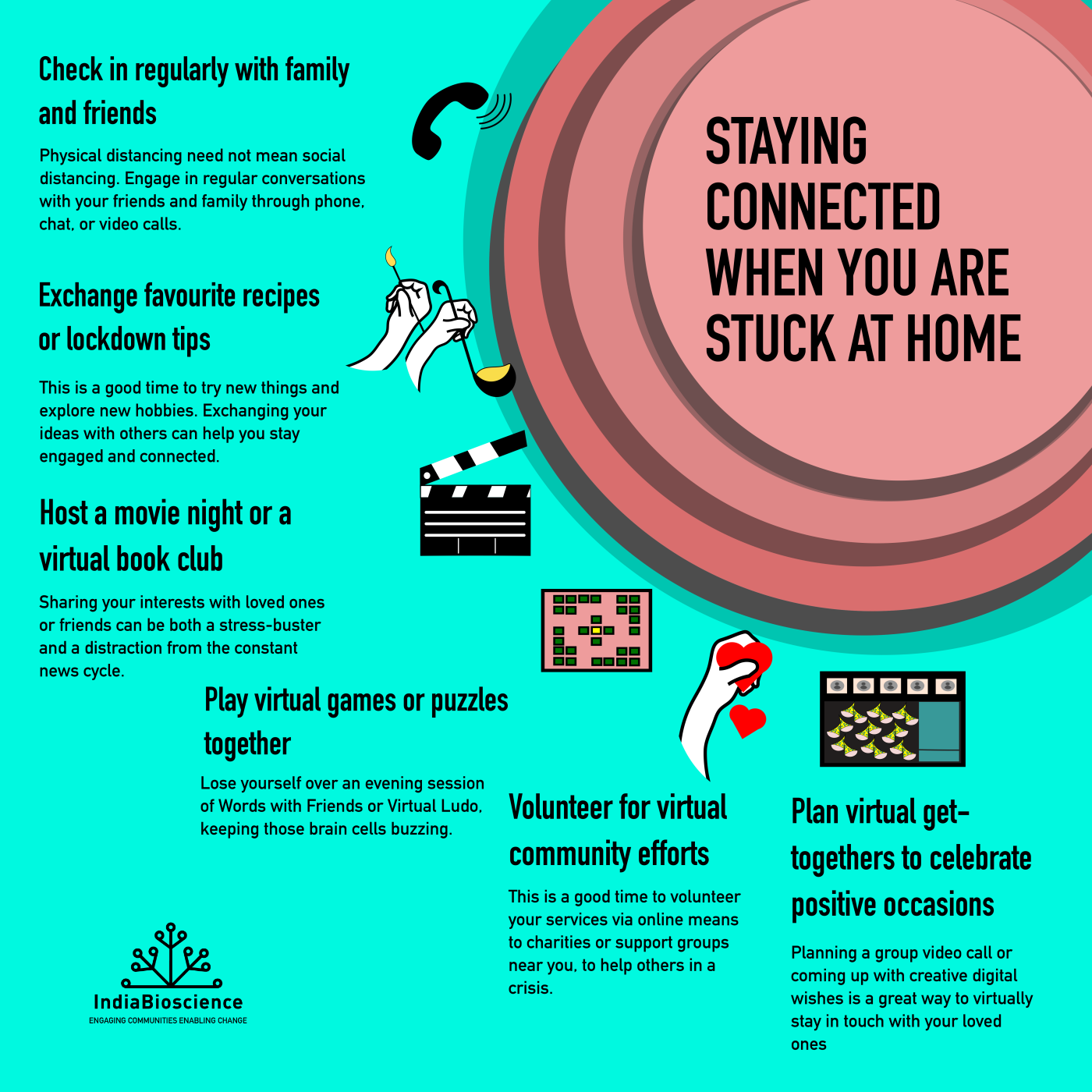 Staying connected when you are stuck at home - IndiaBioscience