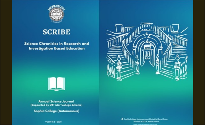 Front&#x20;and&#x20;back&#x20;cover&#x20;images&#x20;of&#x20;the&#x20;1st&#x20;issue&#x20;of&#x20;SCRIBE.&#x20;Photo&#x3A;&#x20;Authors