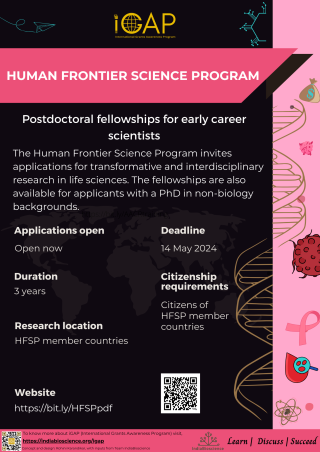 Human Frontier Science Program - IndiaBioscience