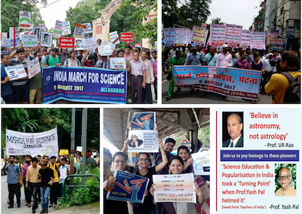 Images&#x20;shared&#x20;on&#x20;social&#x20;media&#x20;from&#x20;science&#x20;march&#x20;organisers&#x20;across&#x20;India