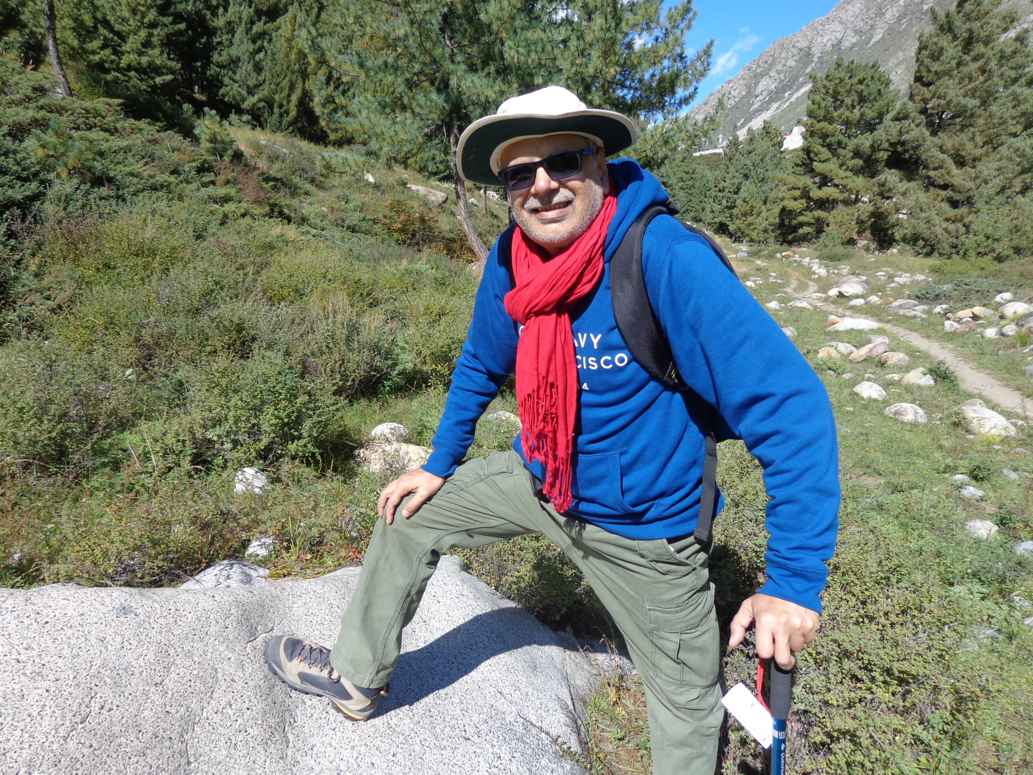 Anil Kulkarni in Baspa Valley