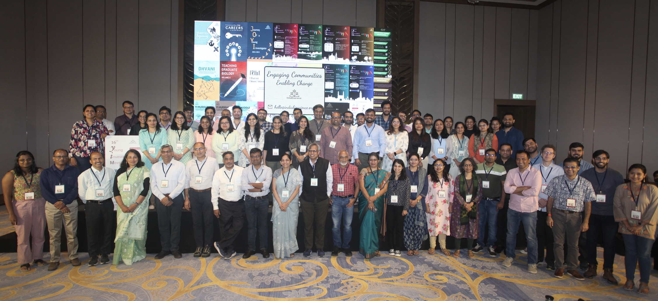 Group picture taken during PDF satellite meeting. Photo credits: IndiaBioscience