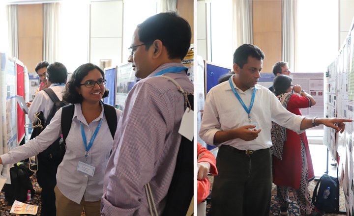Fellows presenting their work at the 8th India Alliance annual meeting