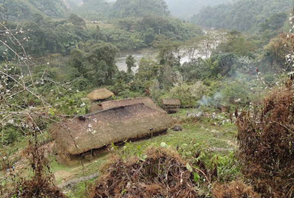 Traditional Adi village