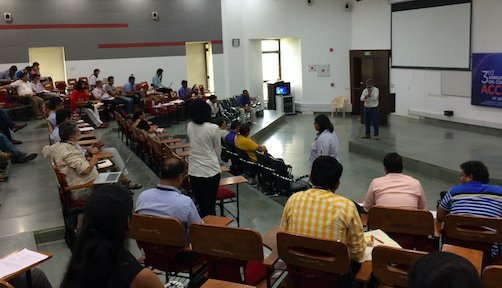 ACCS 2016, meeting in progress.