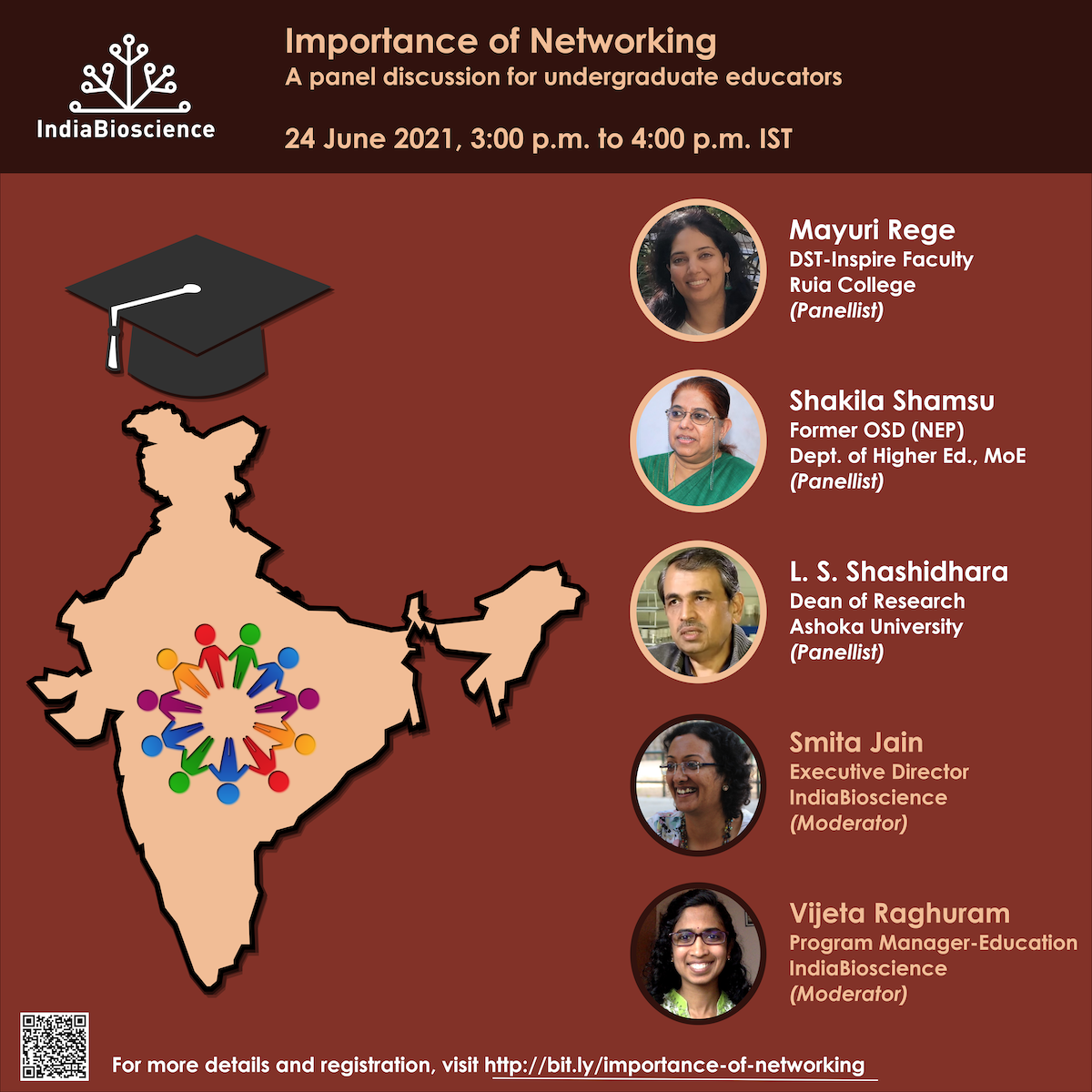 Importance of Networking- a panel discussion for undergraduate educators