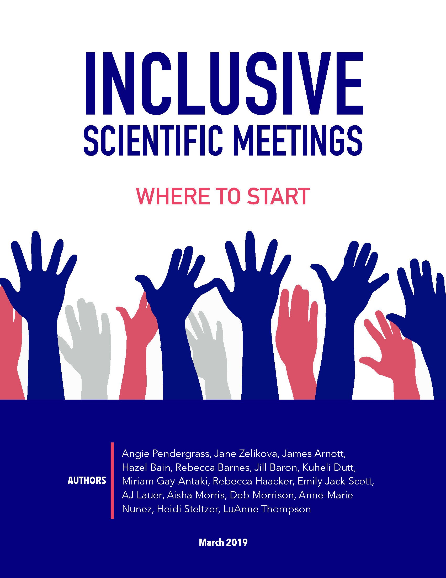 Guideline to Inclusive Scientific Meetings