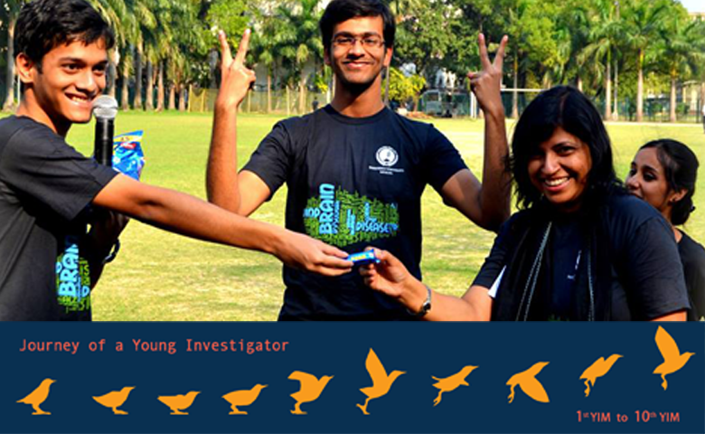 Piyali Mukherjee with her students